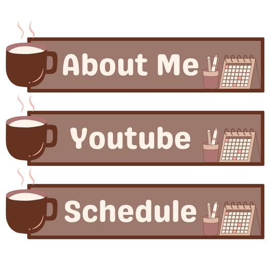 [FREE] Coffee Lover Twitch Panels
