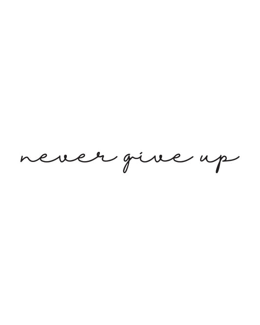 Le inka "Never Give up"